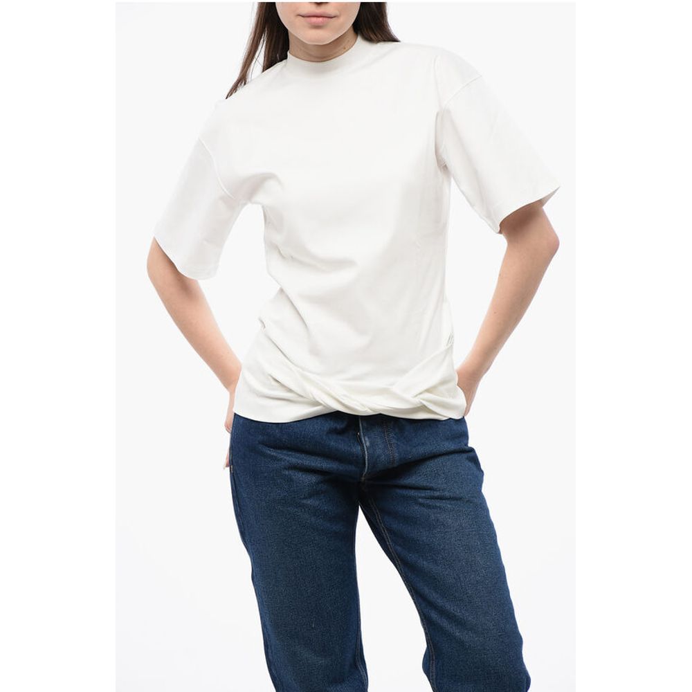 

Однотонная футболка с круглым вырезом Off-White, White