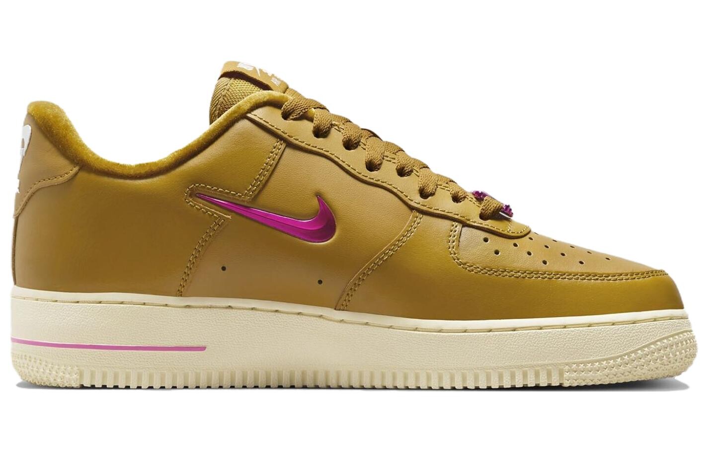 Кроссовки для скейтбординга Air Force 1, унисекс, низкие, ярко-зеленый/малиновые/салатовые/черный Nike — фото 2