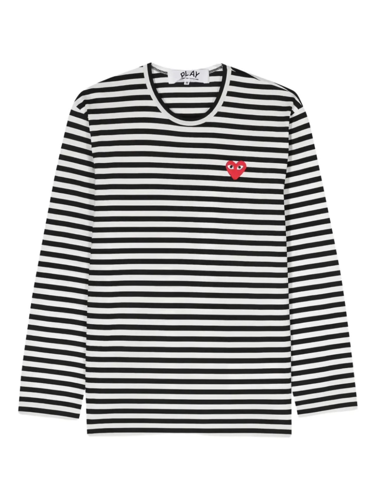 

Comme Des Garçons футболка в полоску, черный