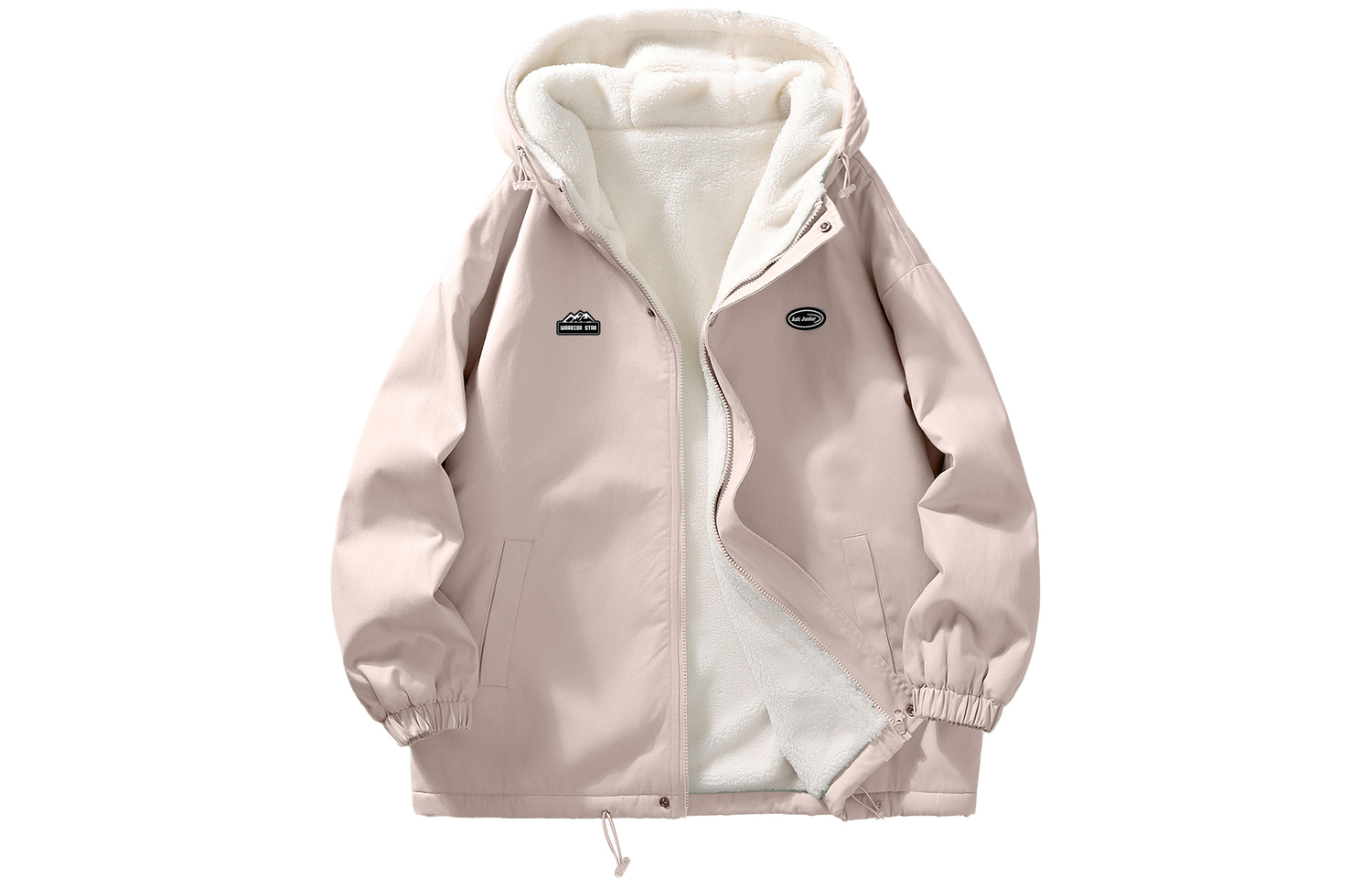 

Куртка-пуховик Huichao Riding The Wind Collection, унисекс Warrior, розовый (upgraded thickened)