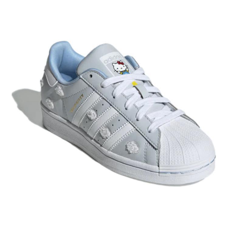 Adidas Originals Кеды Adidas Hello Kitty X Superstar J 'Embroidered Clouds' — фото 3
