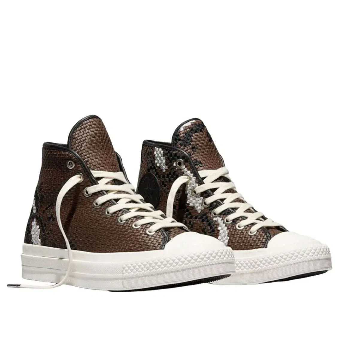 Кеды Converse First String Chuck Taylor 'Woven Leather' A19399C, коричневый — фото 3