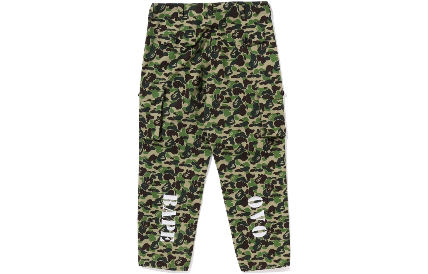 

Bape X OVO повседневные брюки унисекс зеленые A Bathing Ape, зеленый
