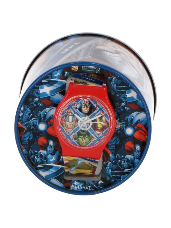 

Наручные часы в подарочной упаковке. Для детей и поклонников MARVEL Avengers