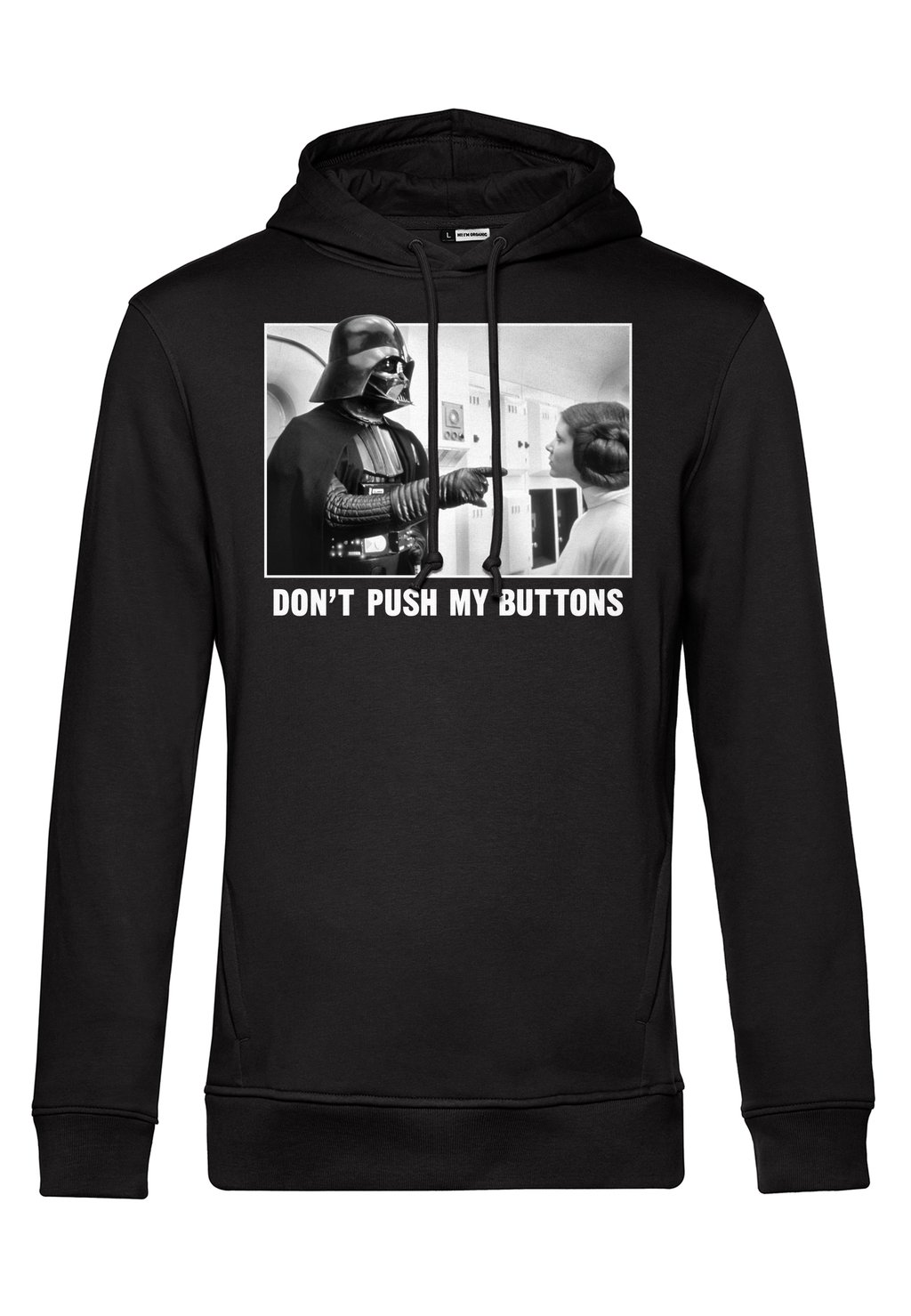 

Толстовка с капюшоном STAR WARS BUTTON PUSHER Star Wars, черный