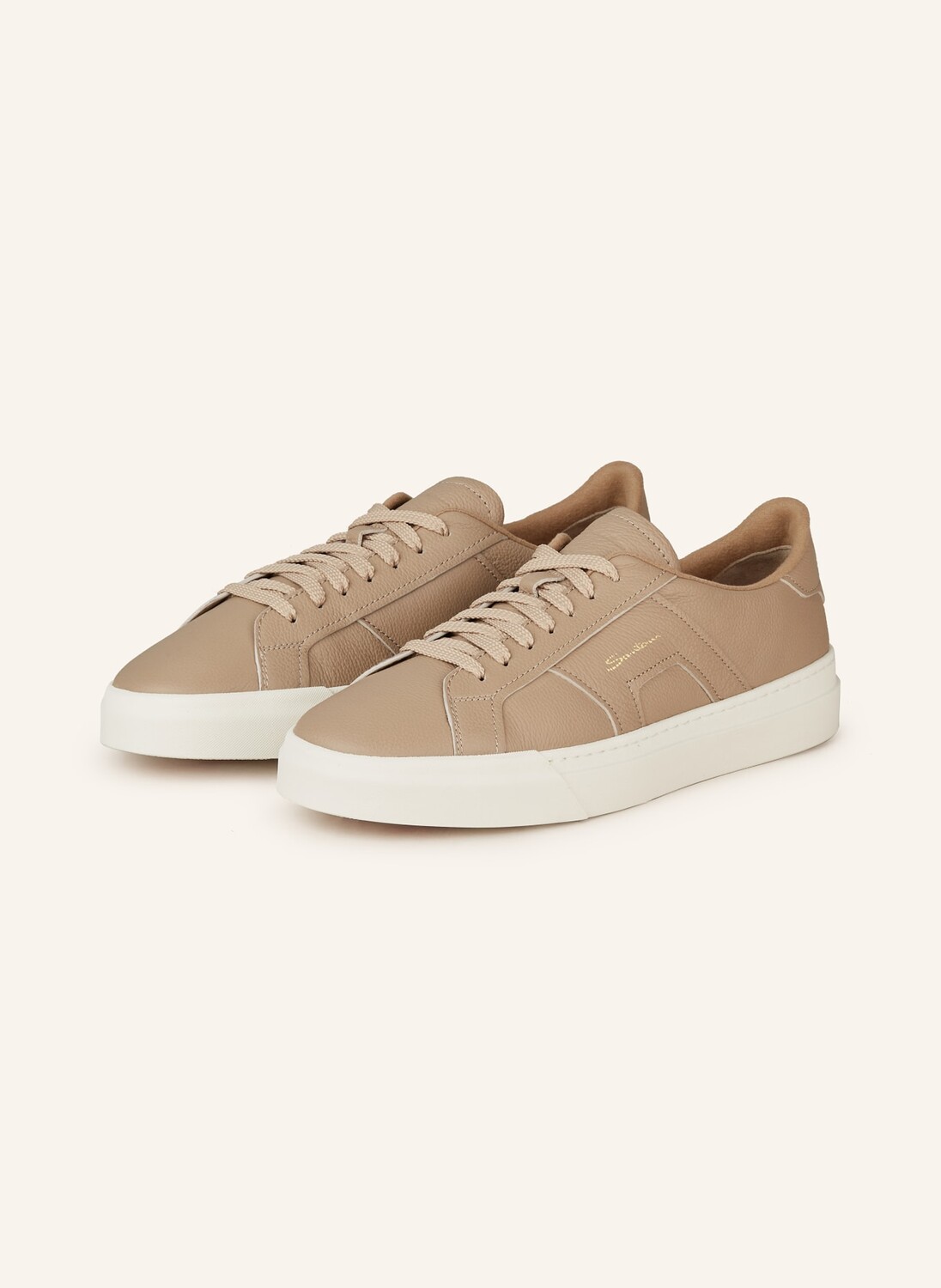 

Кроссовки Santoni, бежевый