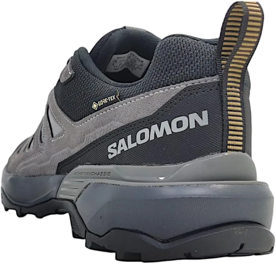 Мужские кожаные кроссовки Salomon X Ultra 360 Gore-Tex, серые — фото 4