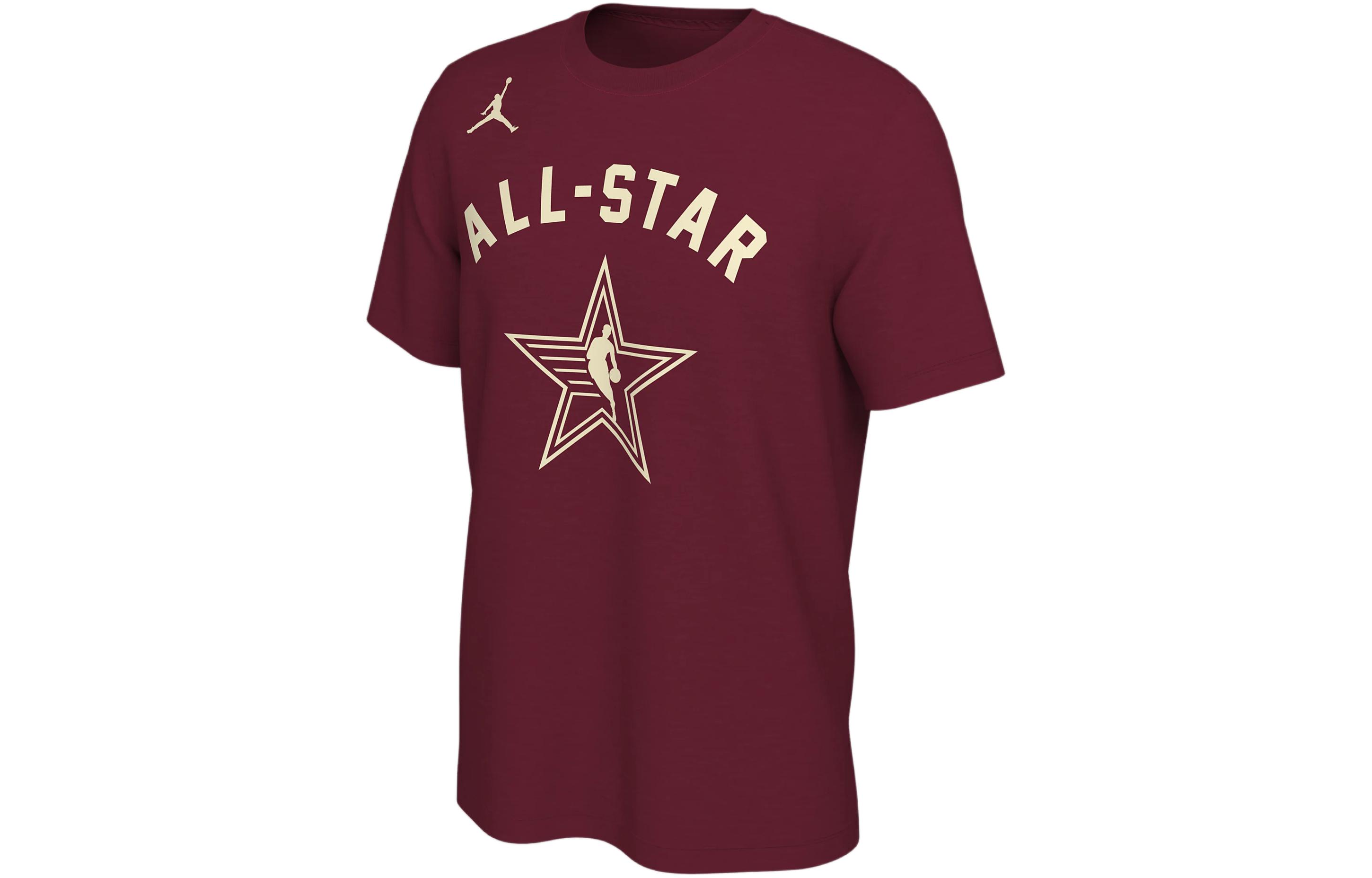 

Мужская футболка Stephen Curry All Star Weekend 2024 NBA Jordan, темно-красный