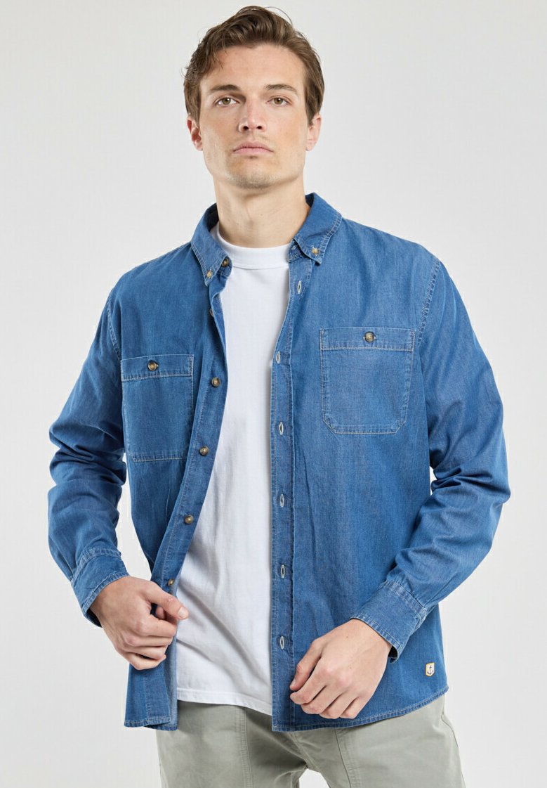 

Рубашка COUPE DROITE Armor lux, цвет Denim Clair