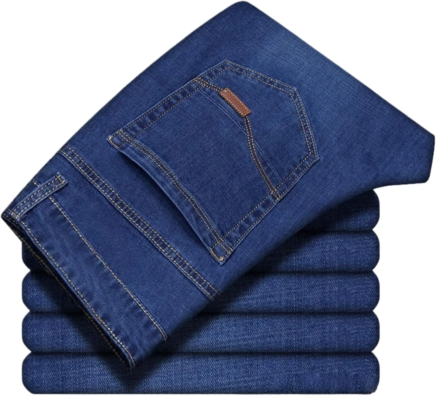 Джинсы утепленные Blue Thin B