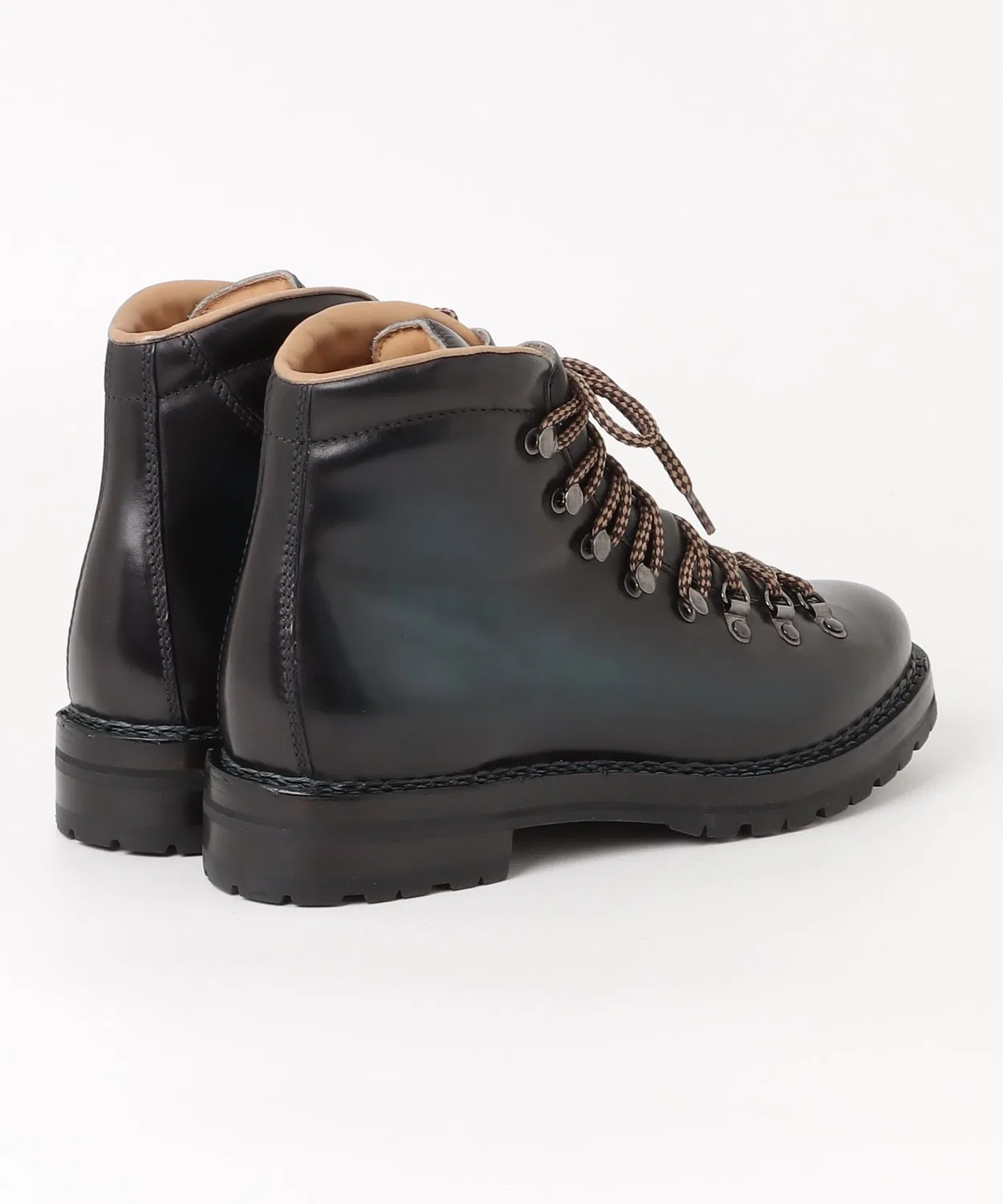 Треккинговые ботинки Marmolada Colorata Nero из телячьей кожи, синий — фото 2