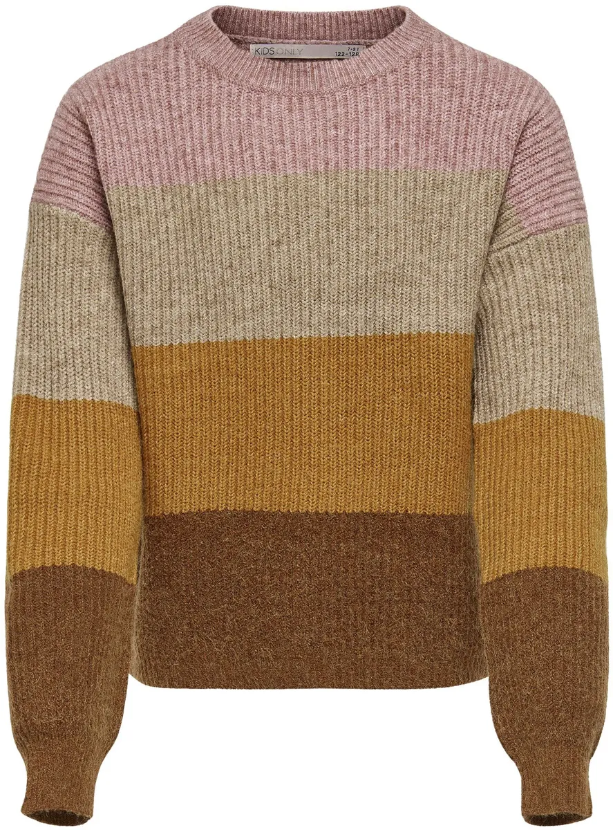 

KIDS ONLY вязаный свитер "KOGSANDY L/S STRIPE PULLOVER", цвет Dusty Rose