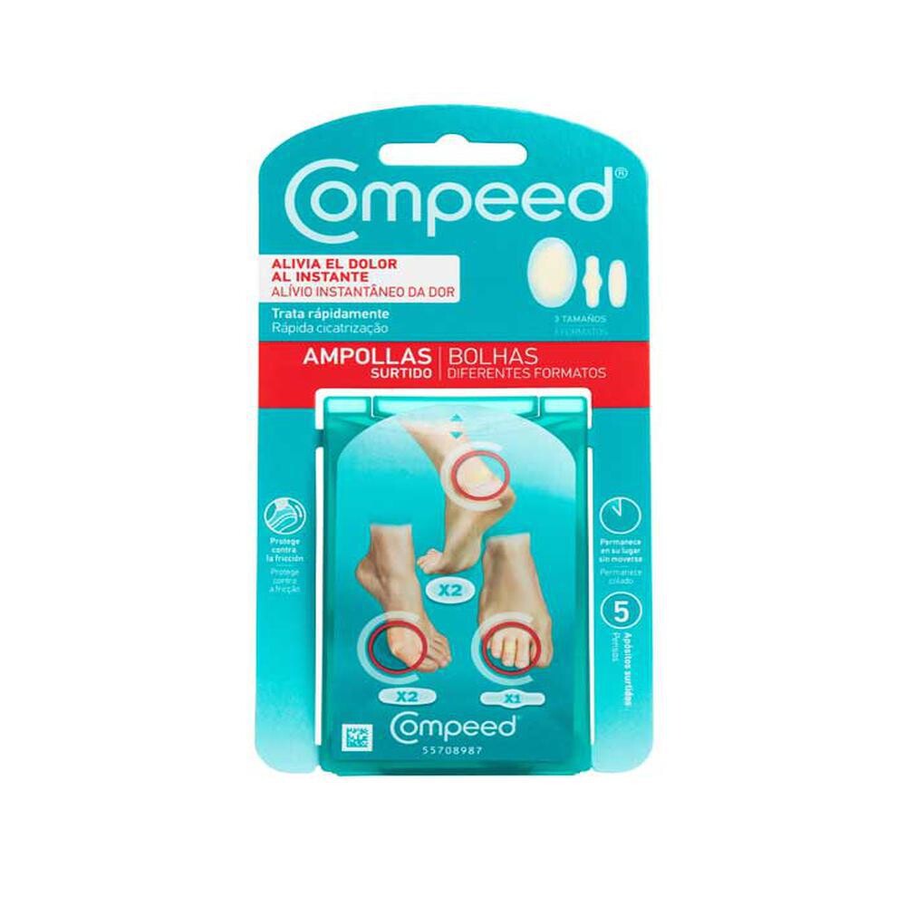 

Пластырь Compeed Ampollas Surtido, 5 штук