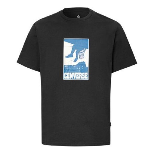 

Футболка men's all star printing sports short sleeve black Converse, черный