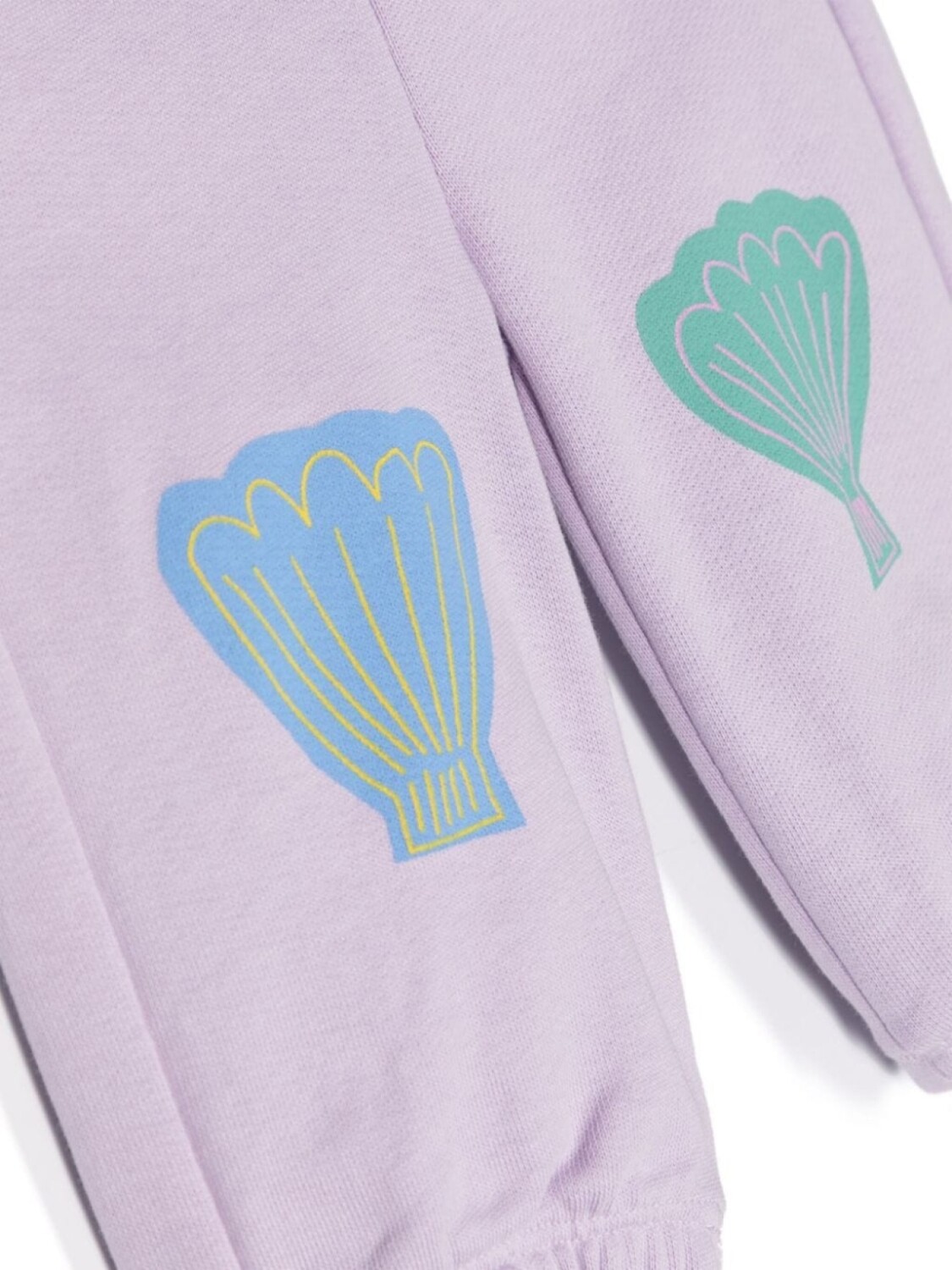Stella McCartney Kids спортивные брюки с принтом, фиолетовый — фото 3
