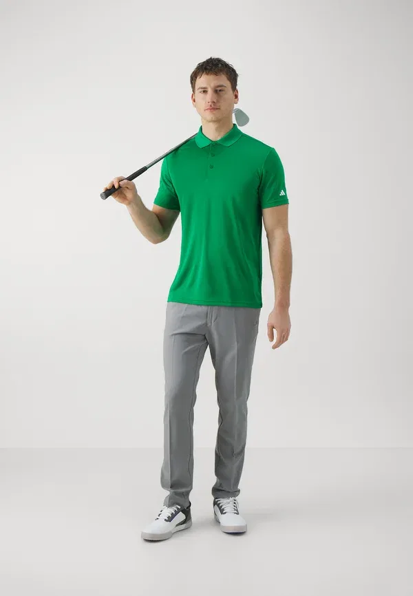 Мужское поло для гольфа Adidas Golf Core Performance, зеленый — фото 2