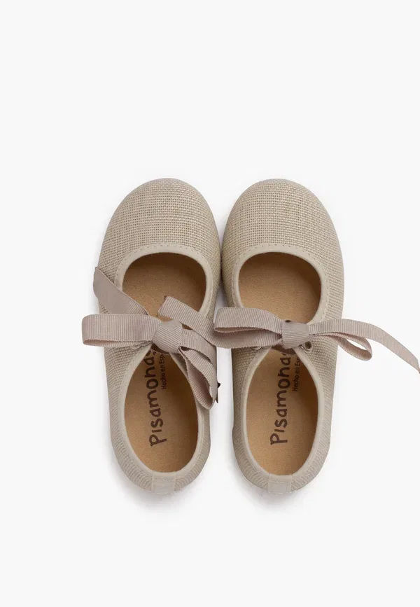 Туфли-лодочки Merceditas cierre lazo faya ankle strap ballet pumps Pisamonas, цвет сырой — фото 3