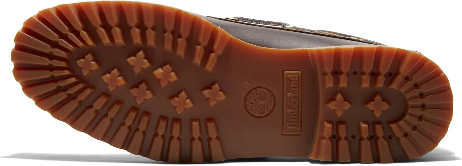 Мужские лодочные туфли Timberland, коричневый — фото 4