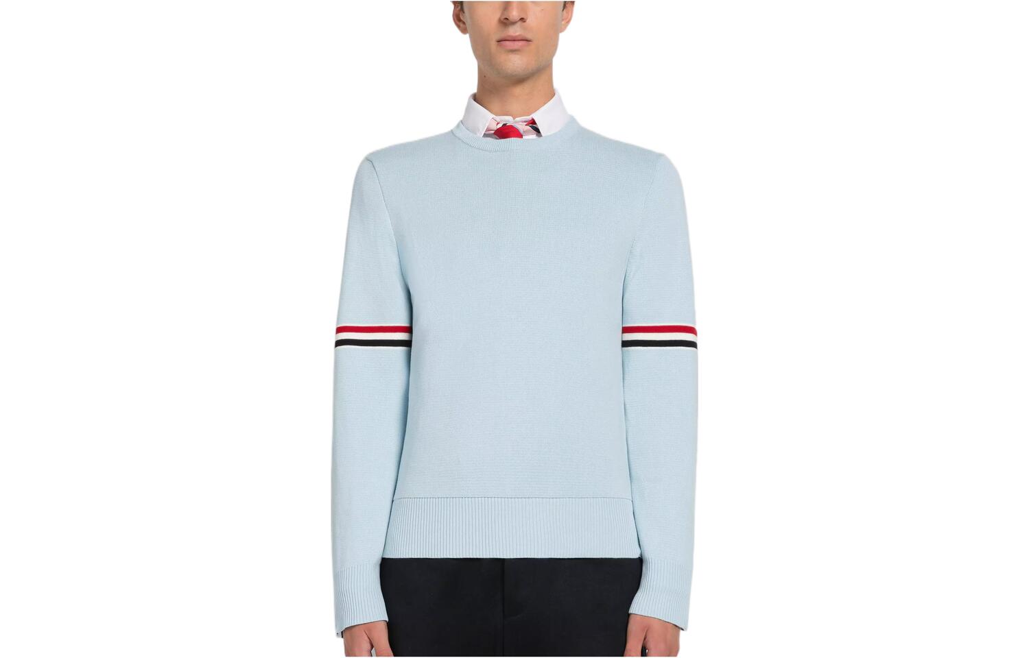 

Rwb Полосатый Свитшот Том Браун, Светло-голубой