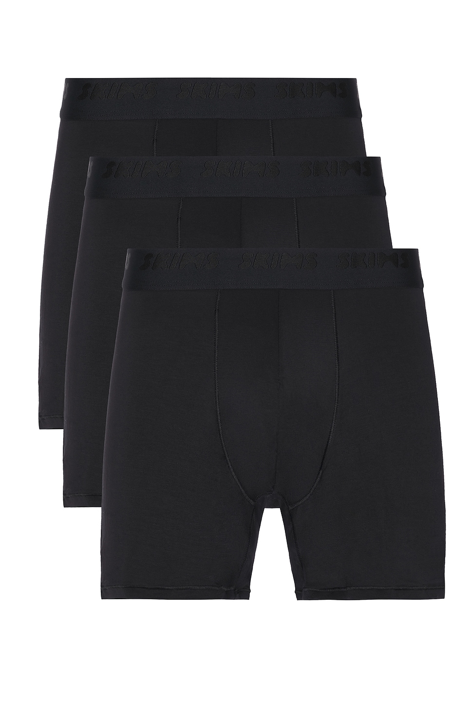 

Растягивающиеся боксеры 3" (3 шт) Skims, Obsidian