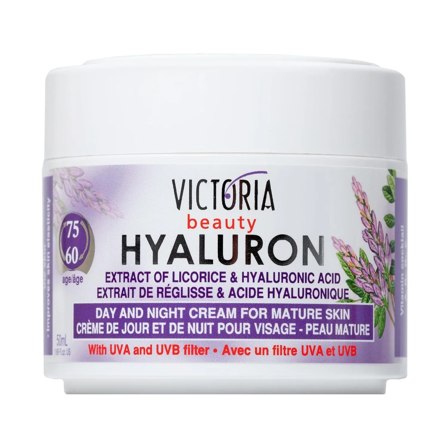 Крем для лица Victoria Beauty — С экстрактом солодки и гиалуроновой кислотой