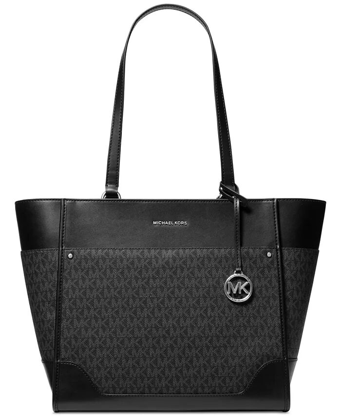 

Сумка-тоут Harrison Extra Large Top с застежкой-молнией Michael Kors, черный
