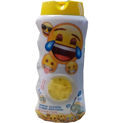 

Гель для ванны и губка 450г Emoji