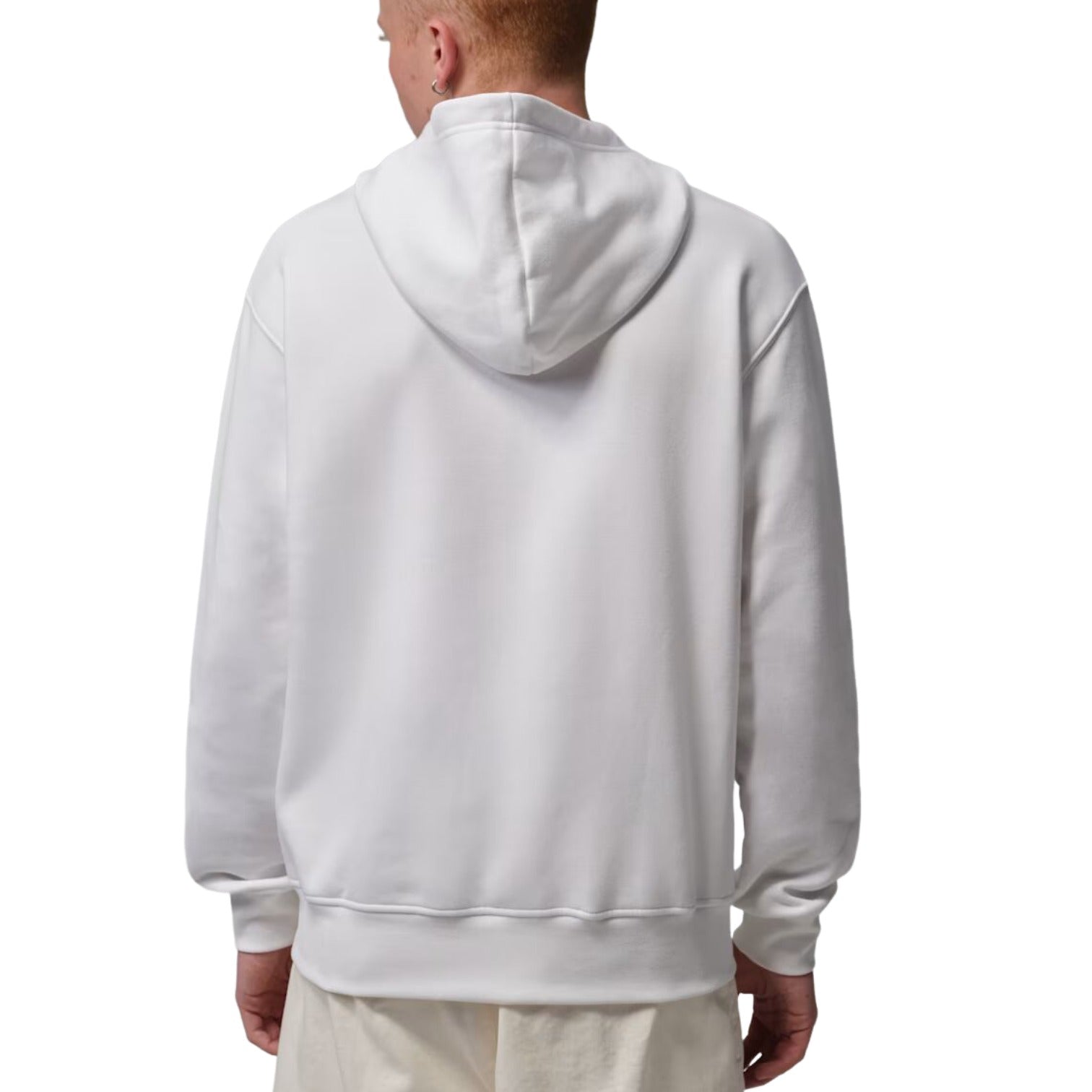 Толстовка Air Jordan Jalen Hurts Fleece Hoodie 'White' — фото 2