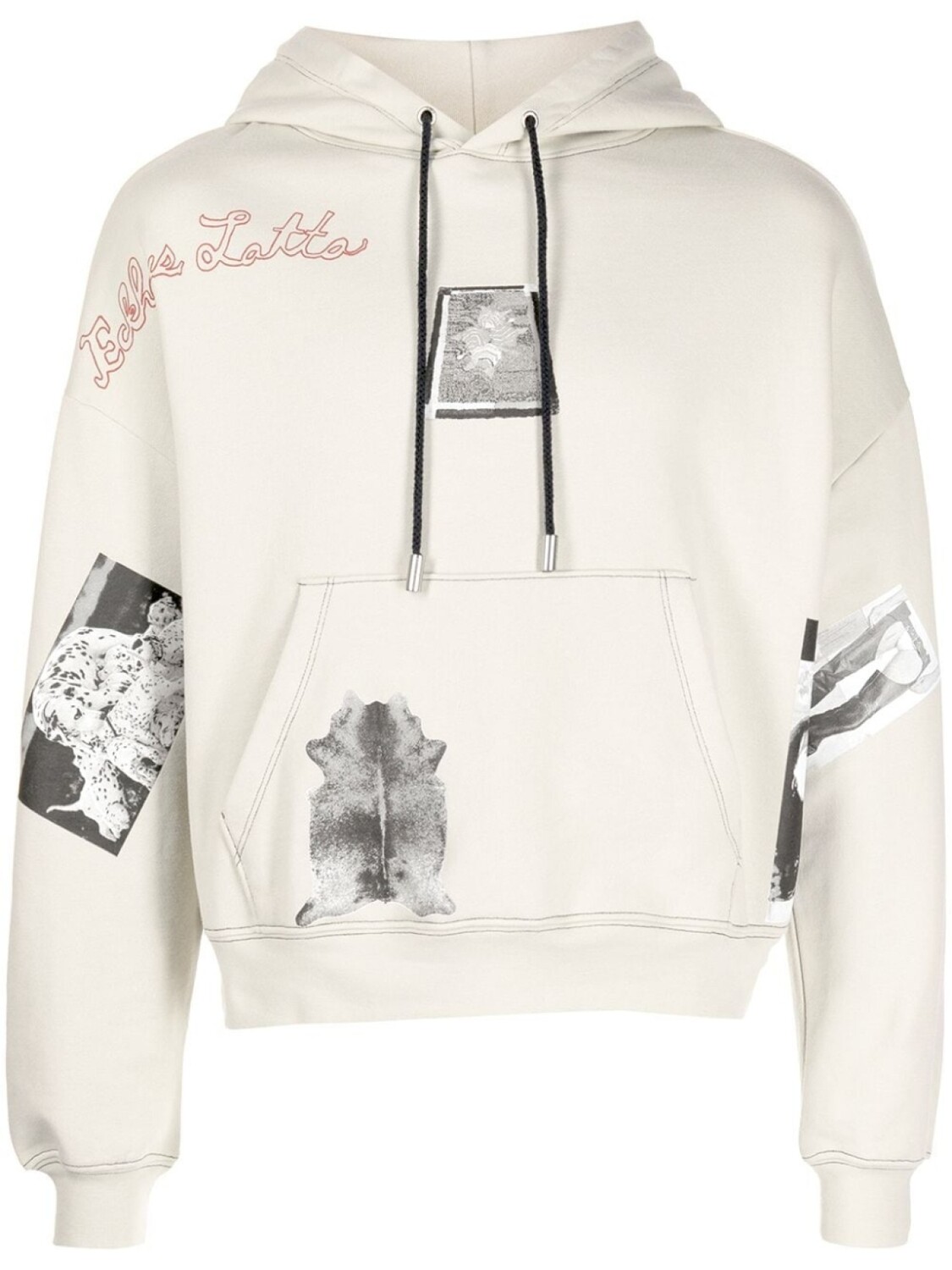 

Eckhaus Latta худи с логотипом, разноцветный