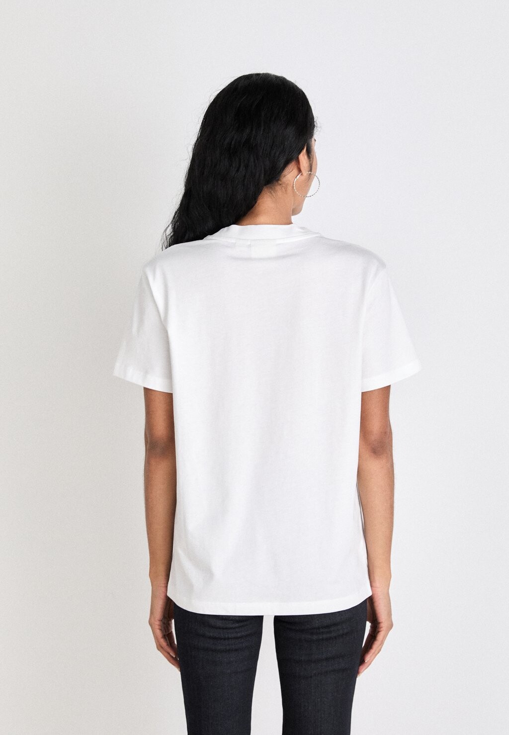 

Принт на футболке NEW YORK Calvin Klein, белый