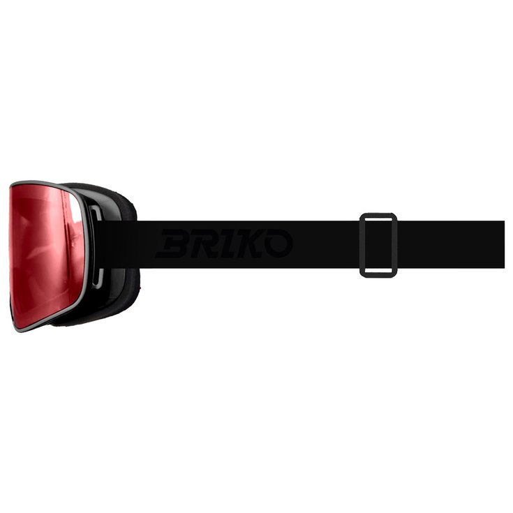 

Горнолыжные очки ingrid sharp lite, черная розовая основа, серебристый зеркальный + желтый Briko