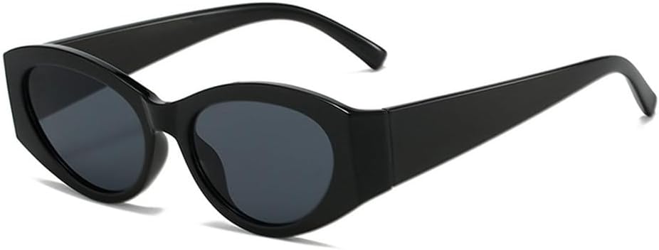 

Солнцезащитные очки «кошачий глаз» для женщин, модные сине-оранжевые оттенки, защита от ультрафиолета UV400; солнцезащитные очки с градиентным переходом для мужчин HVTVTLA, Black Gray