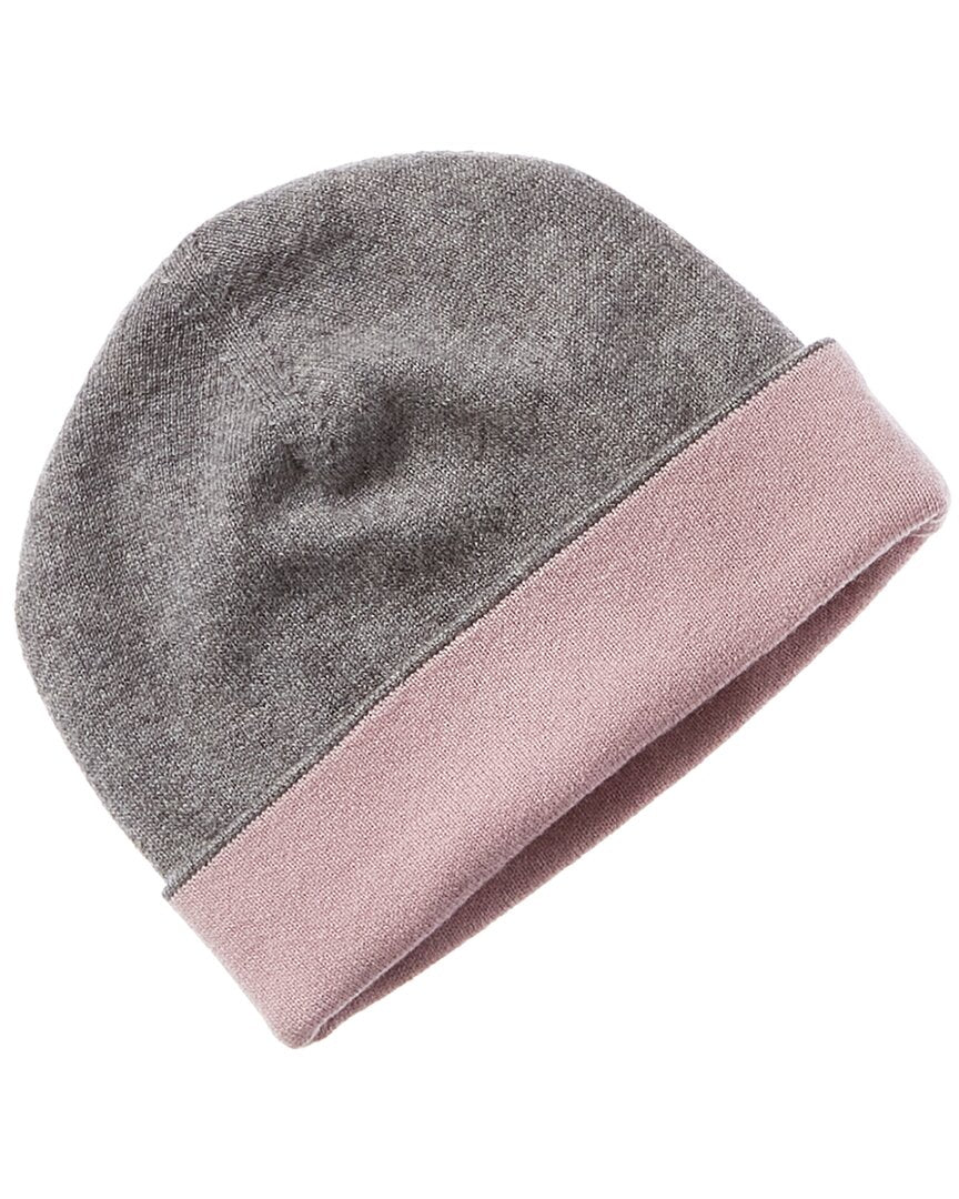 

Двусторонняя кашемировая шапка Forte Cashmere, розовый