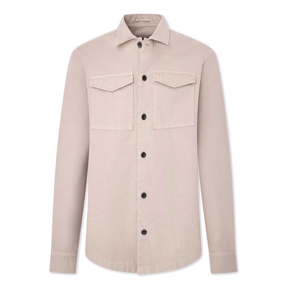 

Куртка Hackett Gmt Dye Hb overshirt, розовый