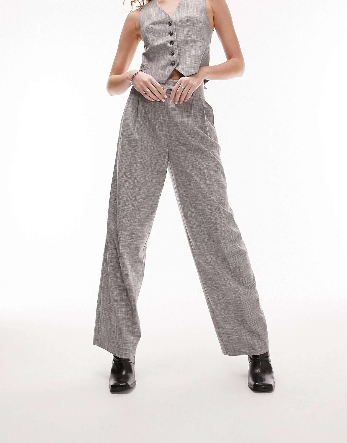 

Мужские брюки Topshop серой тоники