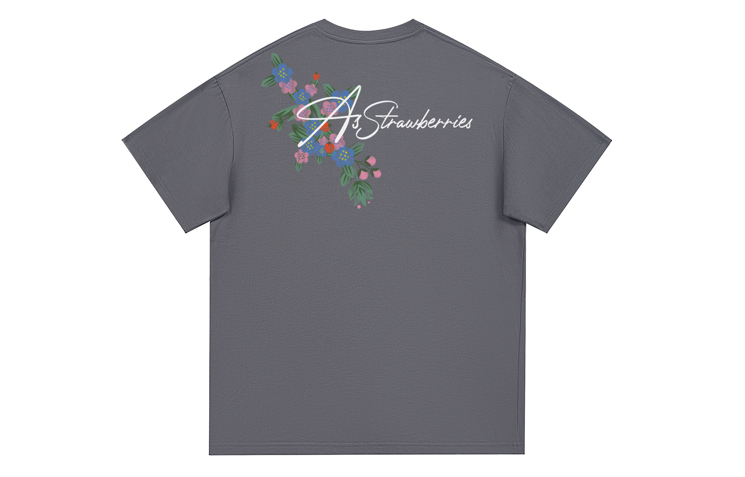 

Футболки унисекс с круглым вырезом, умеренно прямой крой Disney, [upgraded pure cotton version]темный серый-dt01