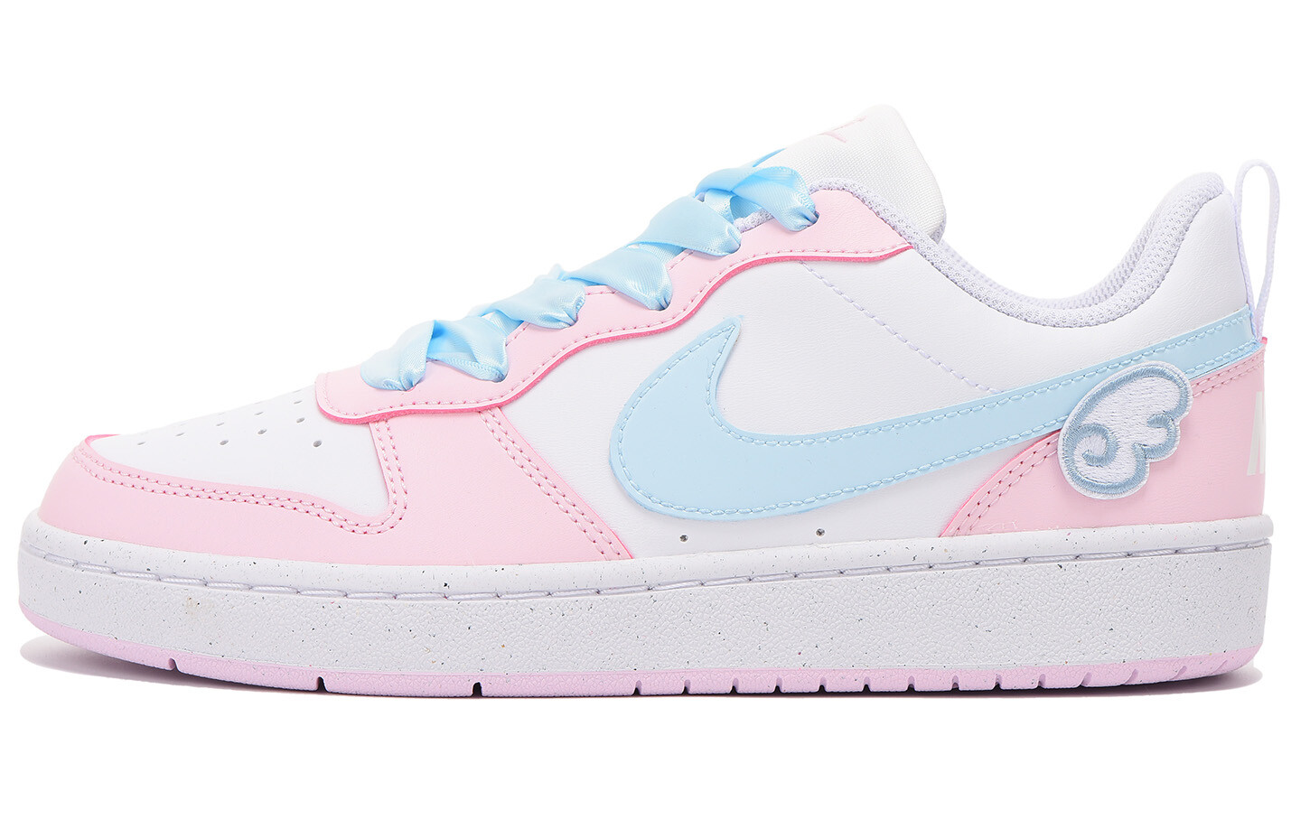

Кроссовки Nike Court Borough Series Skateboard Shoes Women's Low-Top Pink