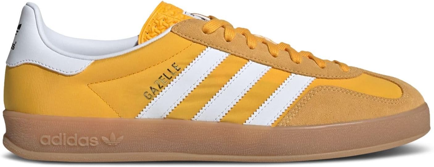 

Мужские кроссовки adidas Originals Gazelle Indoor, белый/желтый