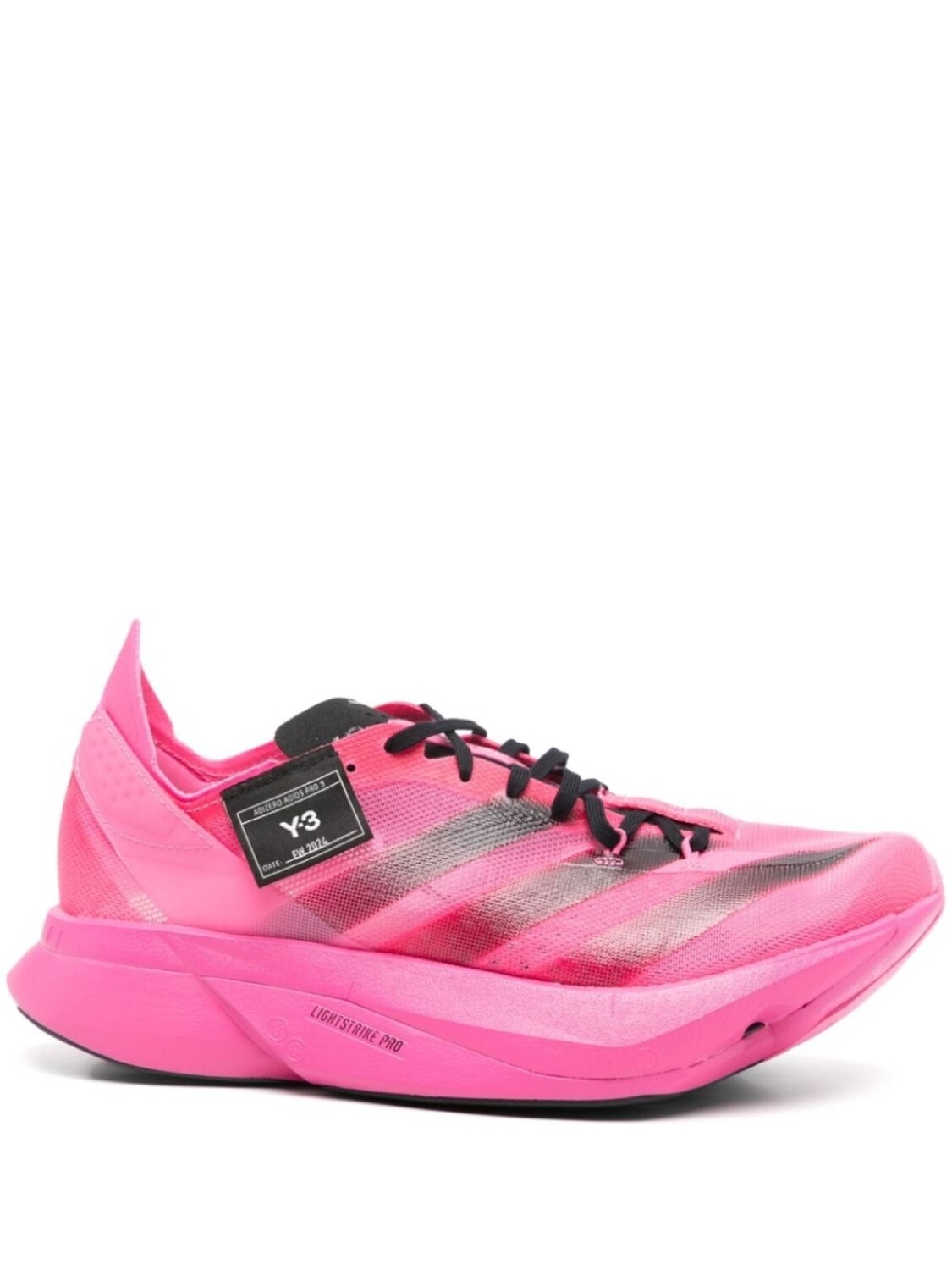 Y-3 кроссовки Adios Pro 3.0 из коллаборации с adidas, розовый