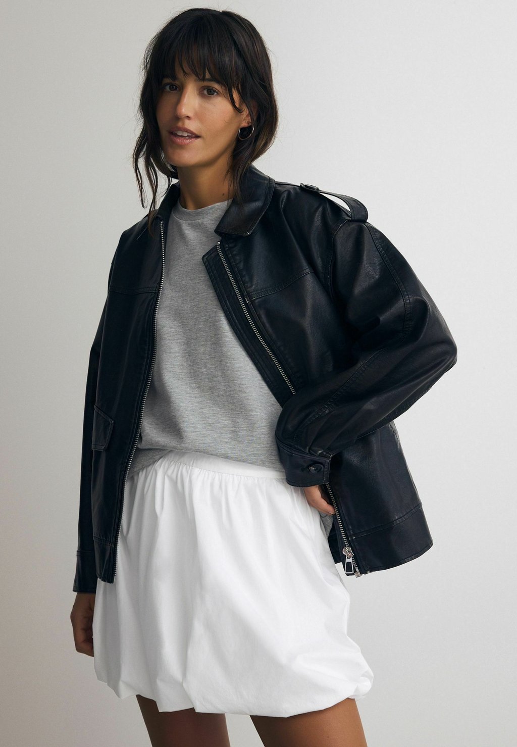 

Бальное платье REGULAR FIT-BUBBLE HEM Next, белый