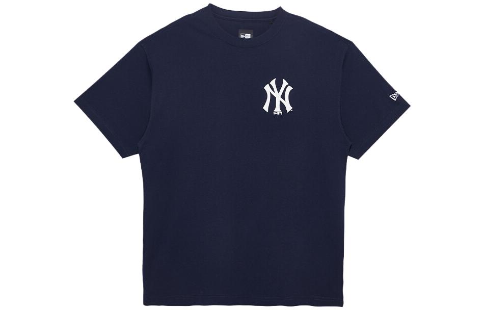 

New Era Футболка унисекс темно-синяя, Синий, New Era Футболка унисекс темно-синяя