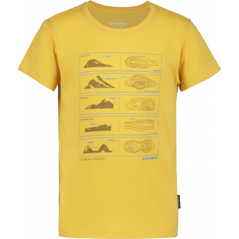 

Рубашка Кинстон младший Icepeak, желтый