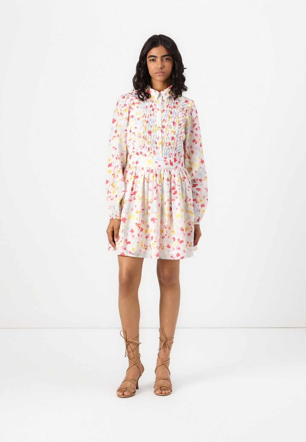 

Платье-рубашка VIEVLO V NECK SHORT DRESS VILA, белый