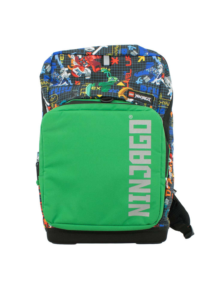 

LEGO Набор «Школьная сумка Ninjago 3 в 1» зеленого цвета