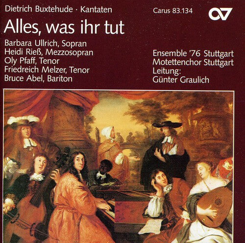 

CD диск Buxtehude / Ullrich / Riess / Pfaff / Graulich: Cantatas