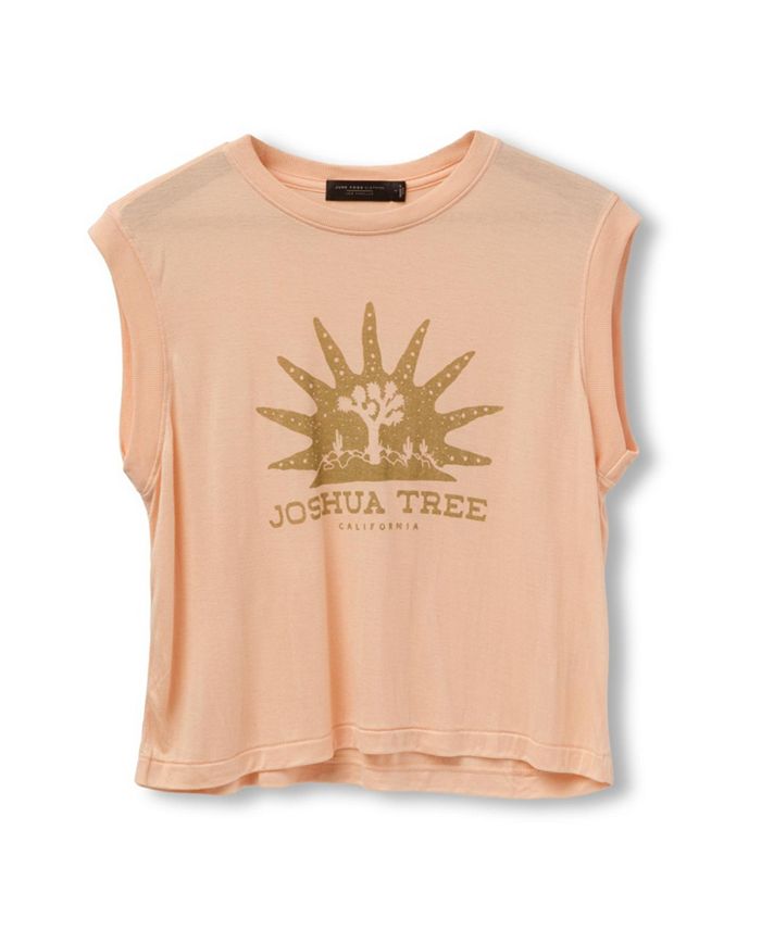 

Женская майка Joshua Tree Vintage Tissue Junk Food Clothing, оранжевый