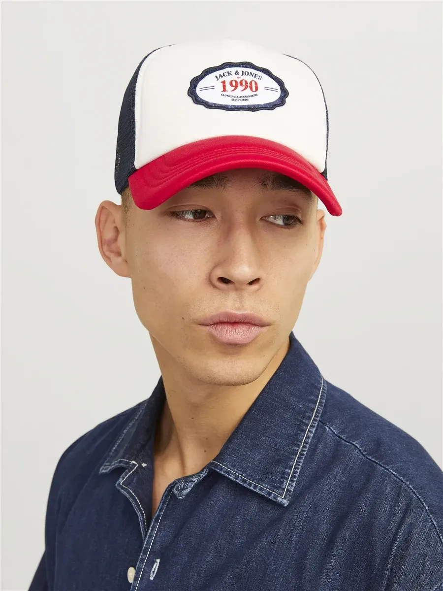 

Кепка Jack & Jones Trucker "JACMILES TRUCKER CAP", красный