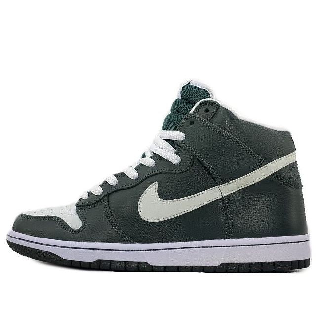 

Кроссовки Nike SB Dunk High Pro 'Dark Green White', зеленый