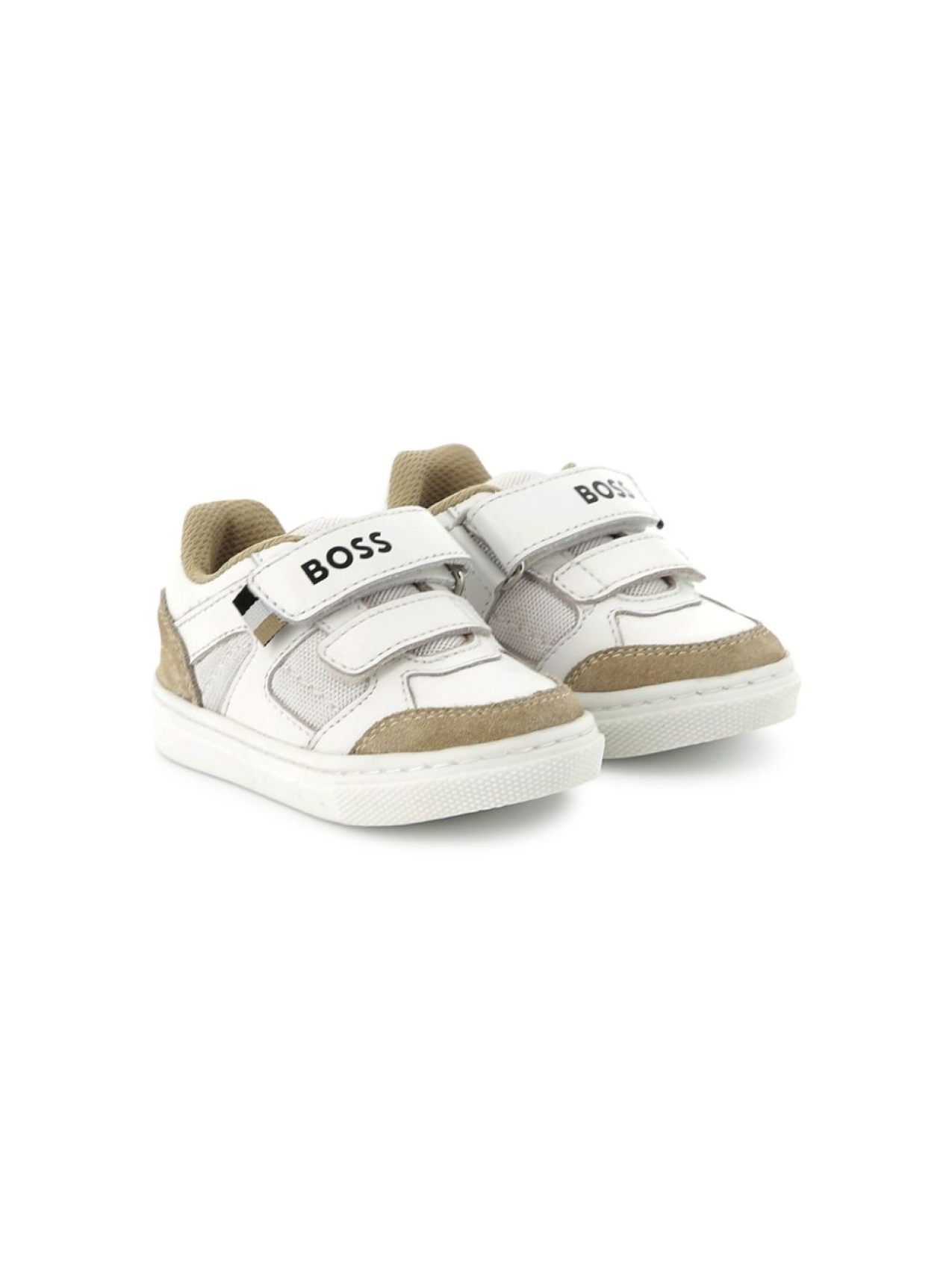 

BOSS Kidswear кроссовки с логотипом, белый