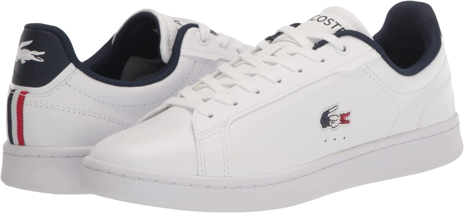 

Кроссовки Carnaby Pro Tri 123 1 Lacoste, цвет White/Navy/Red